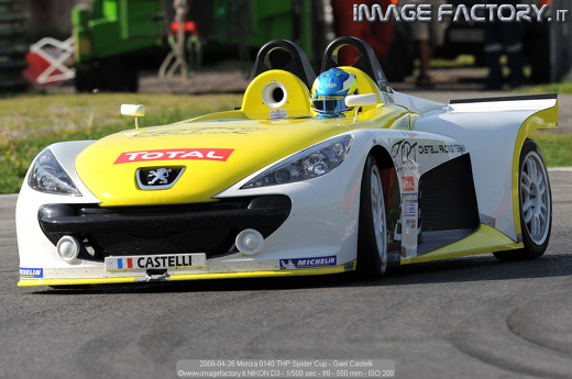 2008-04-26 Monza 0140 THP Spider Cup - Gael Castelli